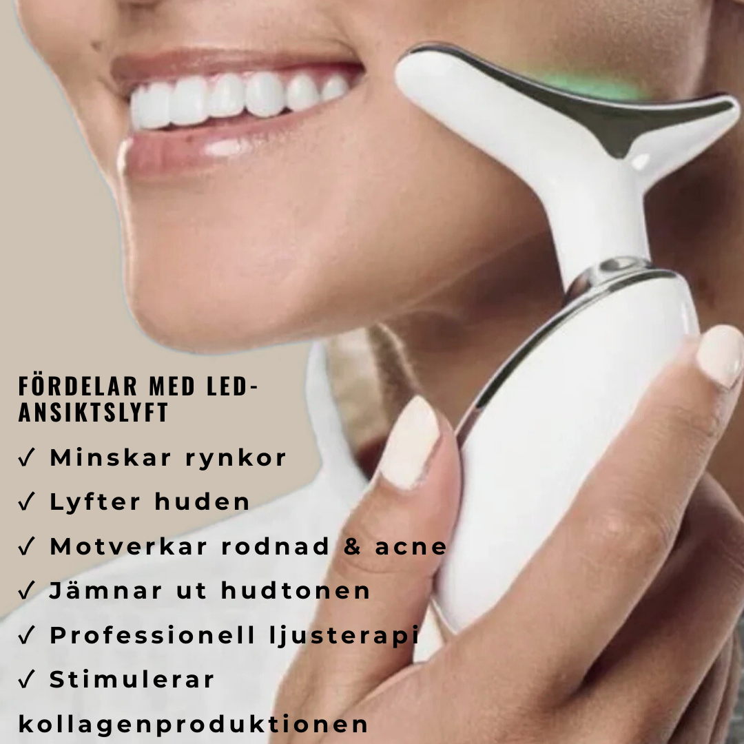LED Ansiktslyft - Anti-aging hudterapi